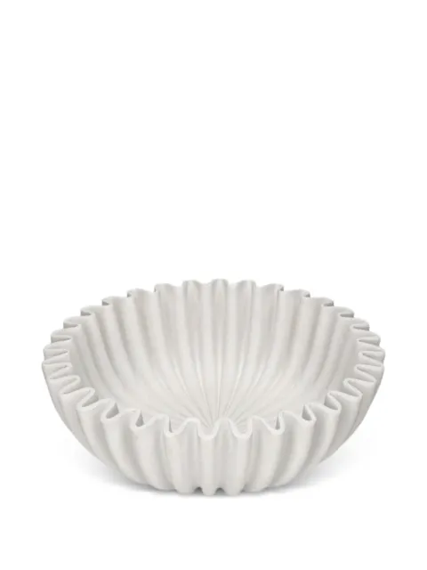 CU I SEEYOU bowl decorativo con diseño acanalado