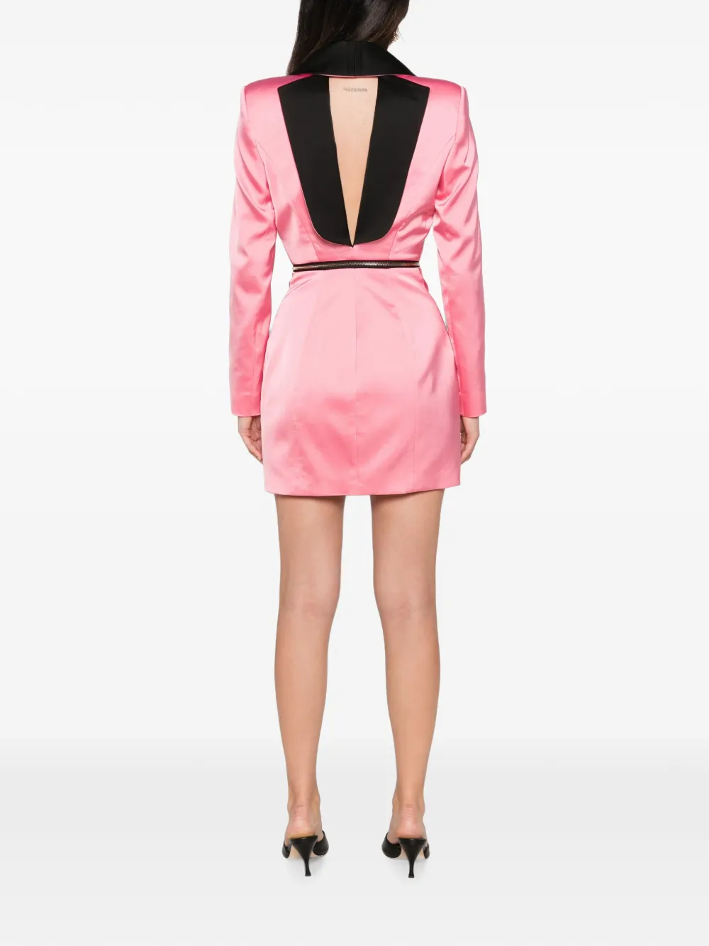 MITILIANE COUTURE Mini-jurk met uitgesneden details Roze
