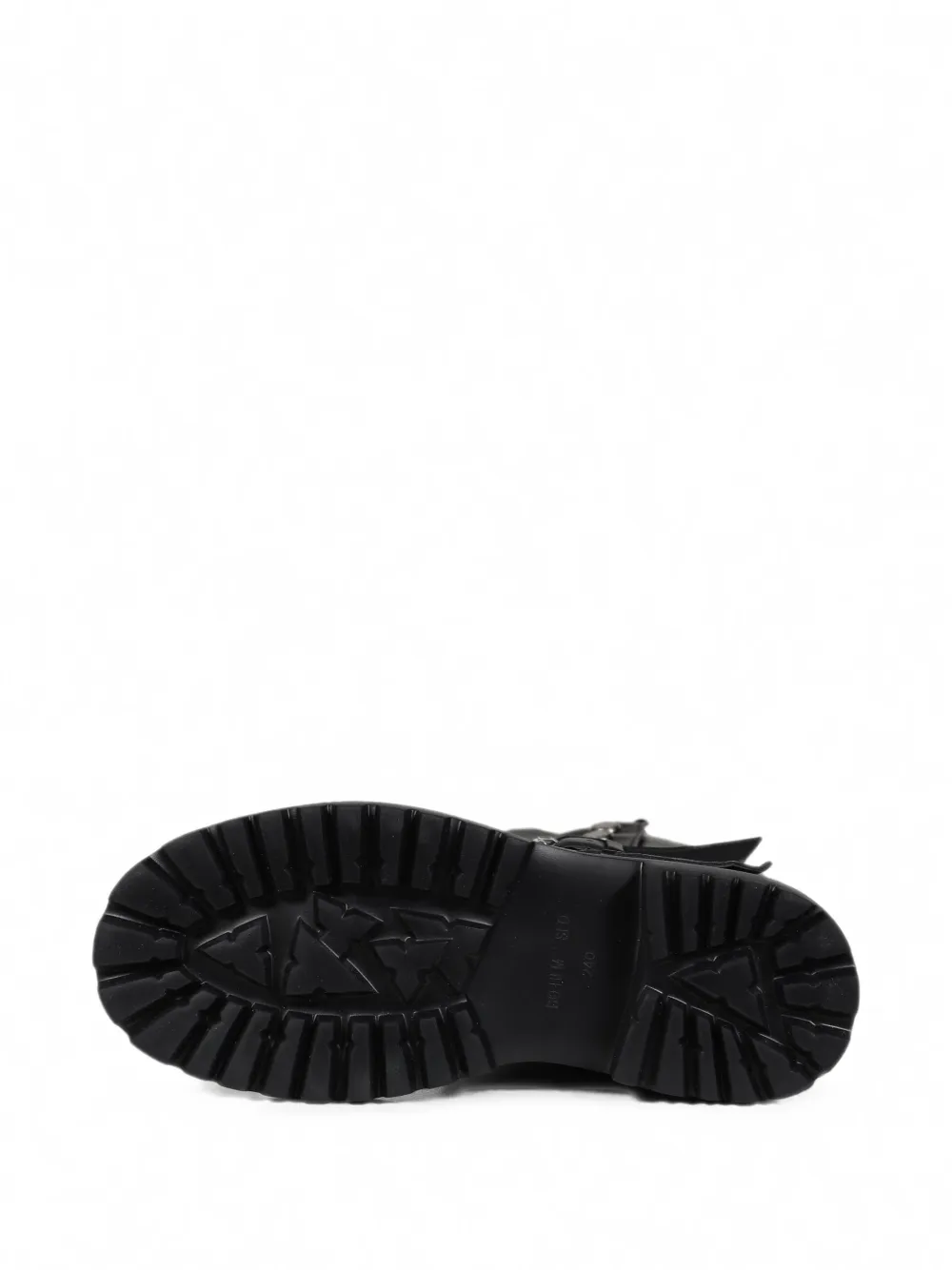 BOHEMSEO buckle-detail leather boots Zwart
