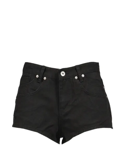 BOHEMSEO mini-short à effet usé et double poche