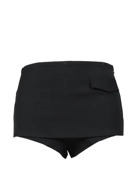 BOHEMSEO Oblique layered skorts