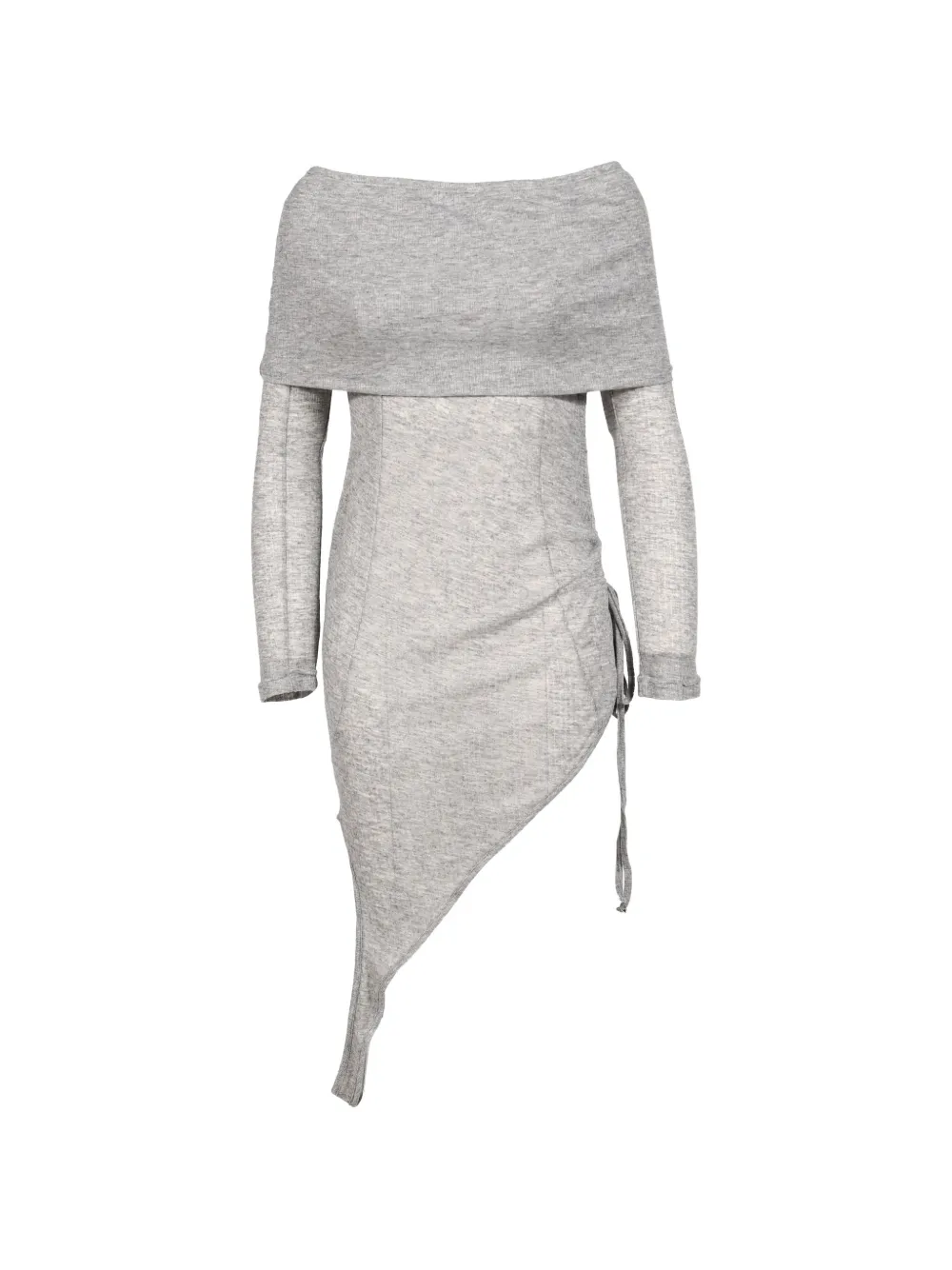 BOHEMSEO off-shoulder asymmetric blouse