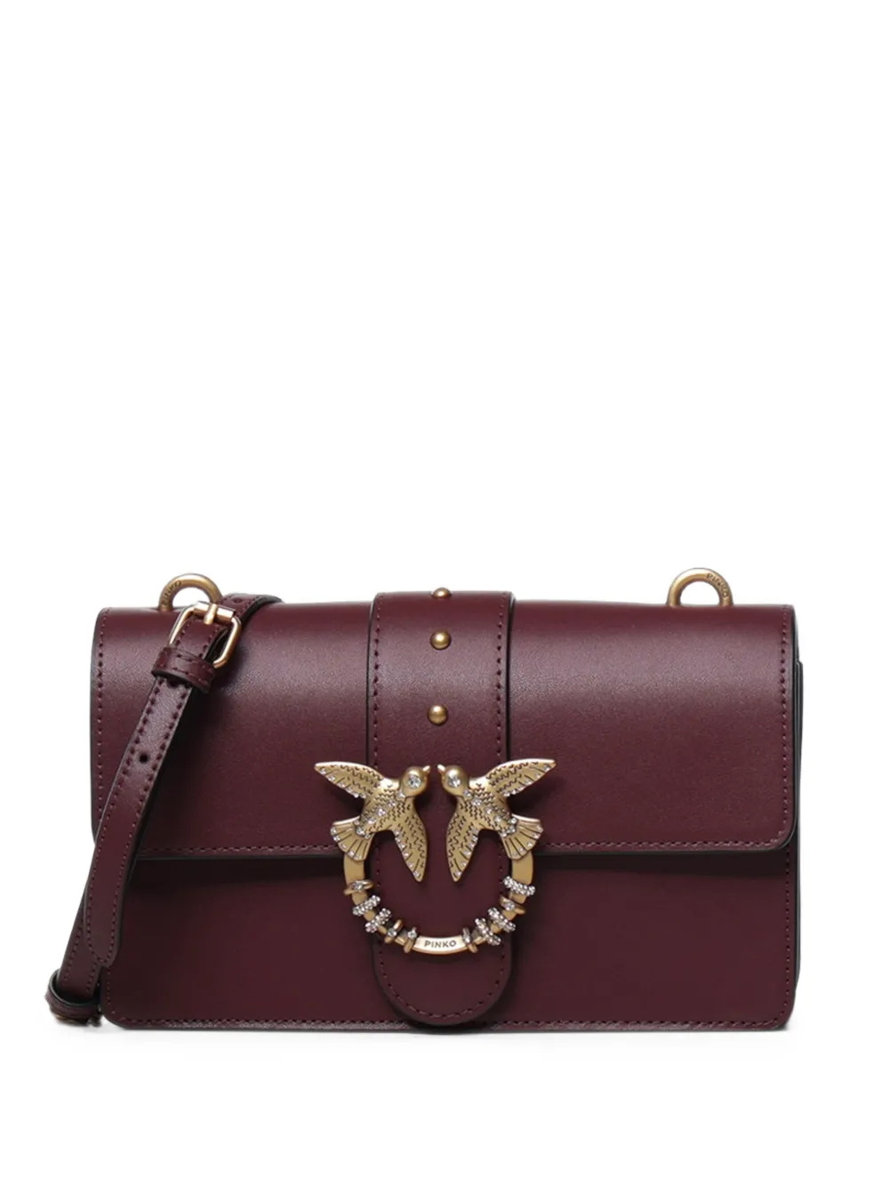 PINKO Mini Love cross body bag - Rosso