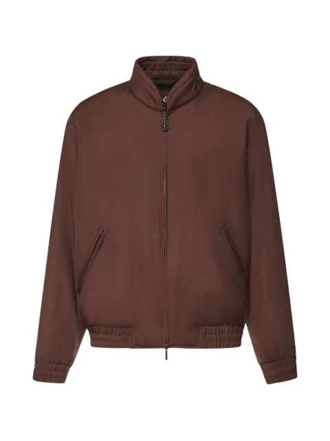 Loro Piana Kynan high-neck bomber jacket