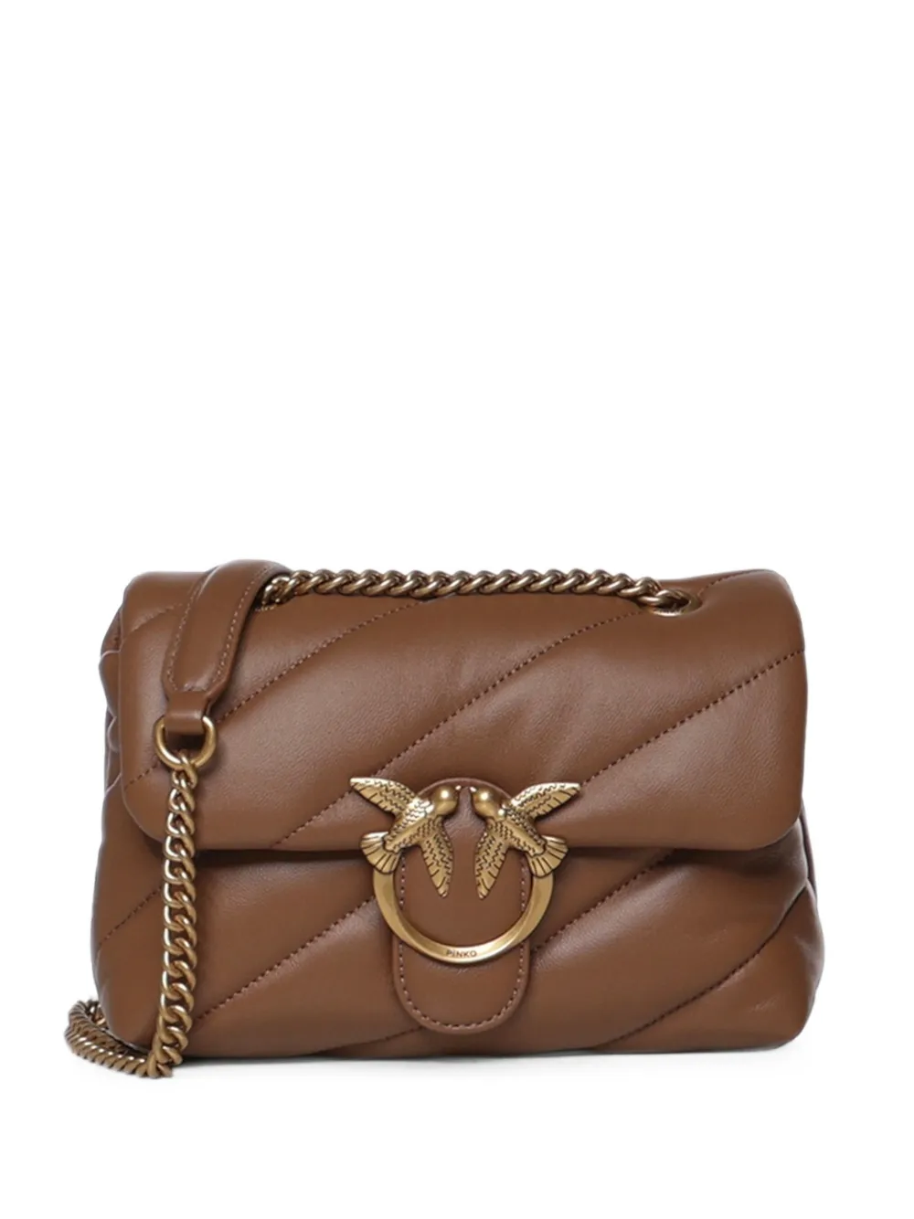 PINKO small Love Bag quilted leather shoulder bag