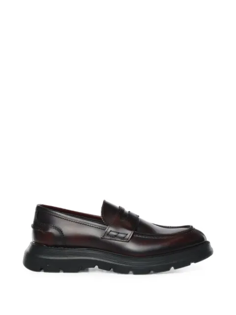 Giuliano Galiano Bryan chunky-sole leather loafers