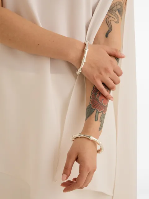 OBSIDIAN Vae Victis bamboo-shaped bracelet