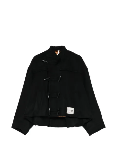 Maison MIHARA YASUHIRO trenca con dobladillo vuelto