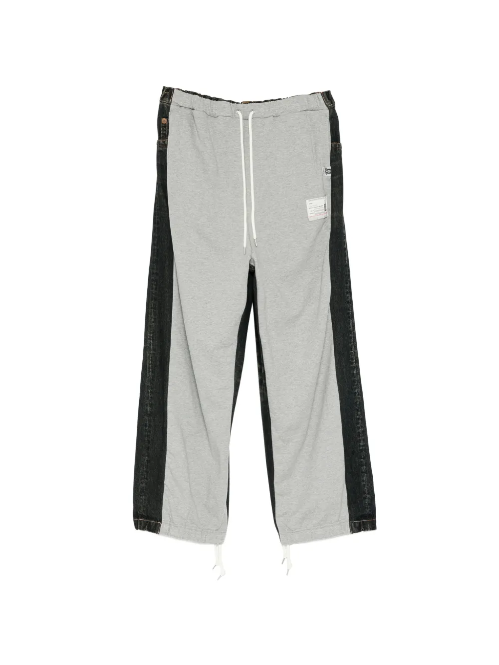 Maison MIHARA YASUHIRO combined sweat denim pants