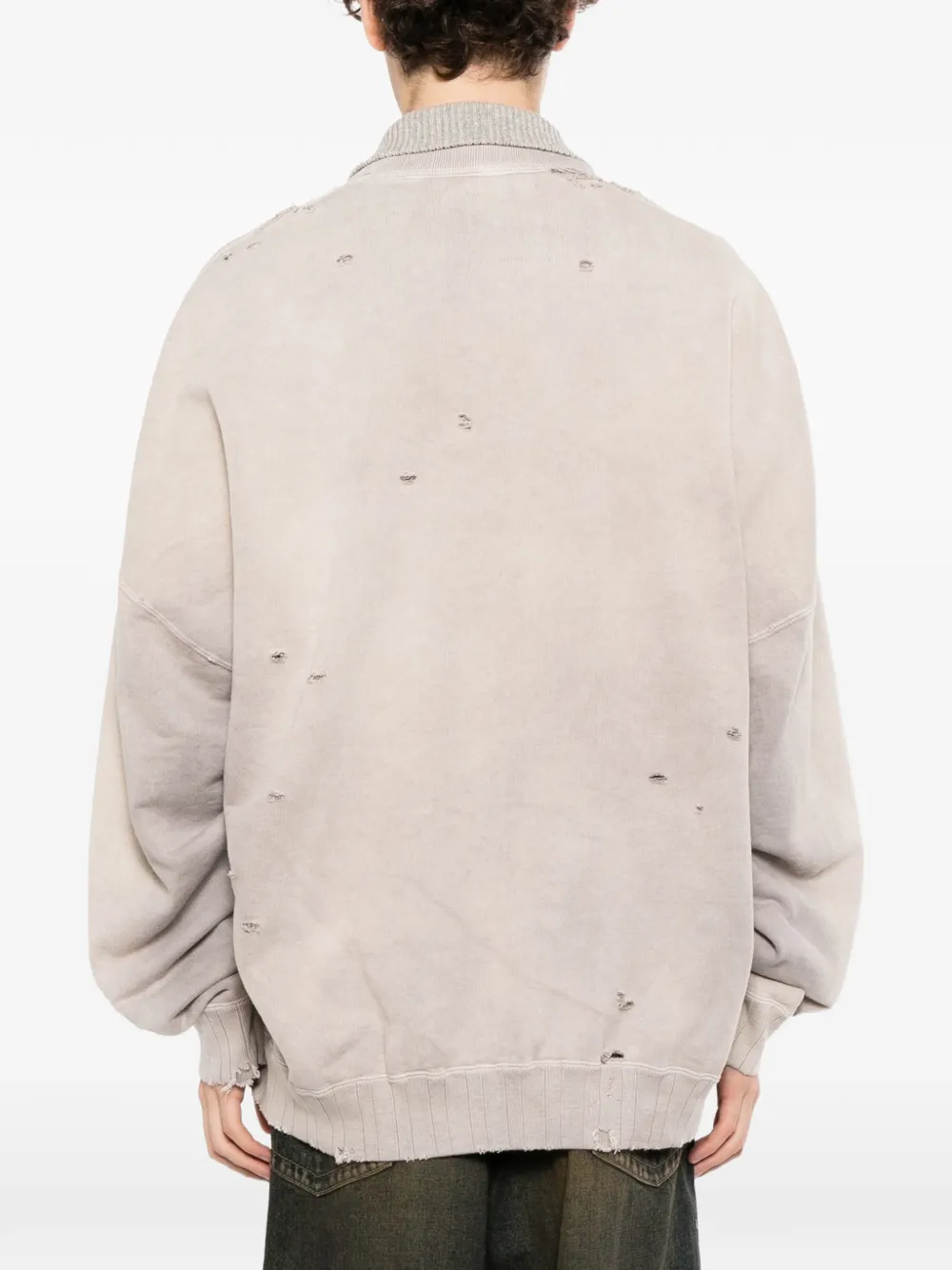 Maison MIHARA YASUHIRO Gecombineerde trui en sweater Grijs