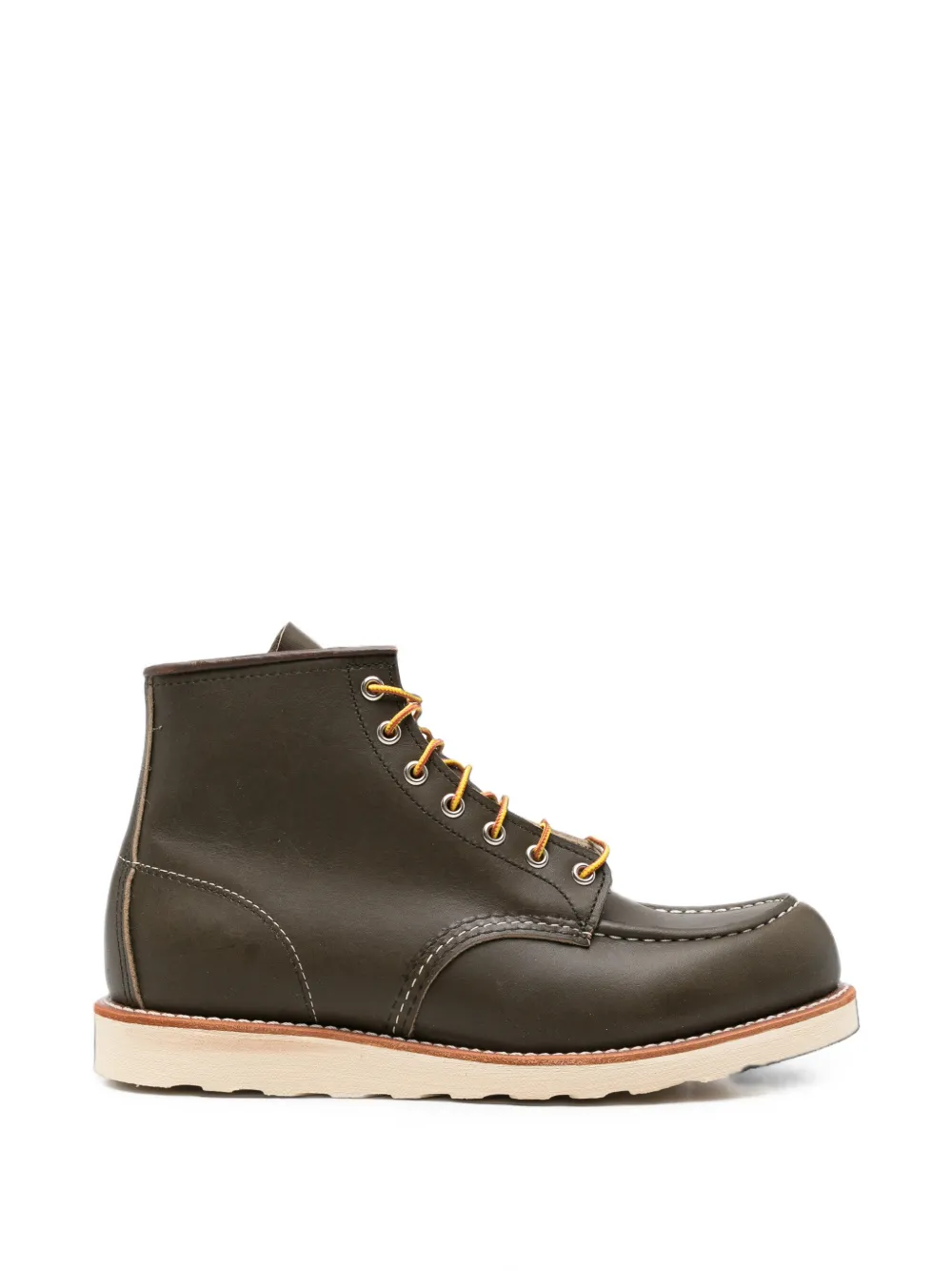 Red Wing Shoes Moc Toe leather boots - Verde