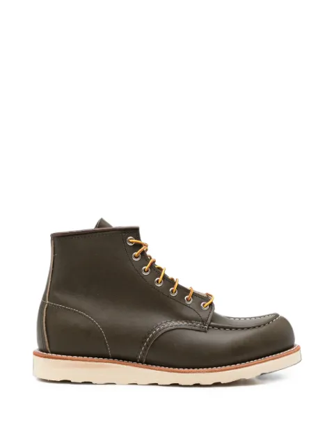 Red Wing Shoes Moc Toe leather boots