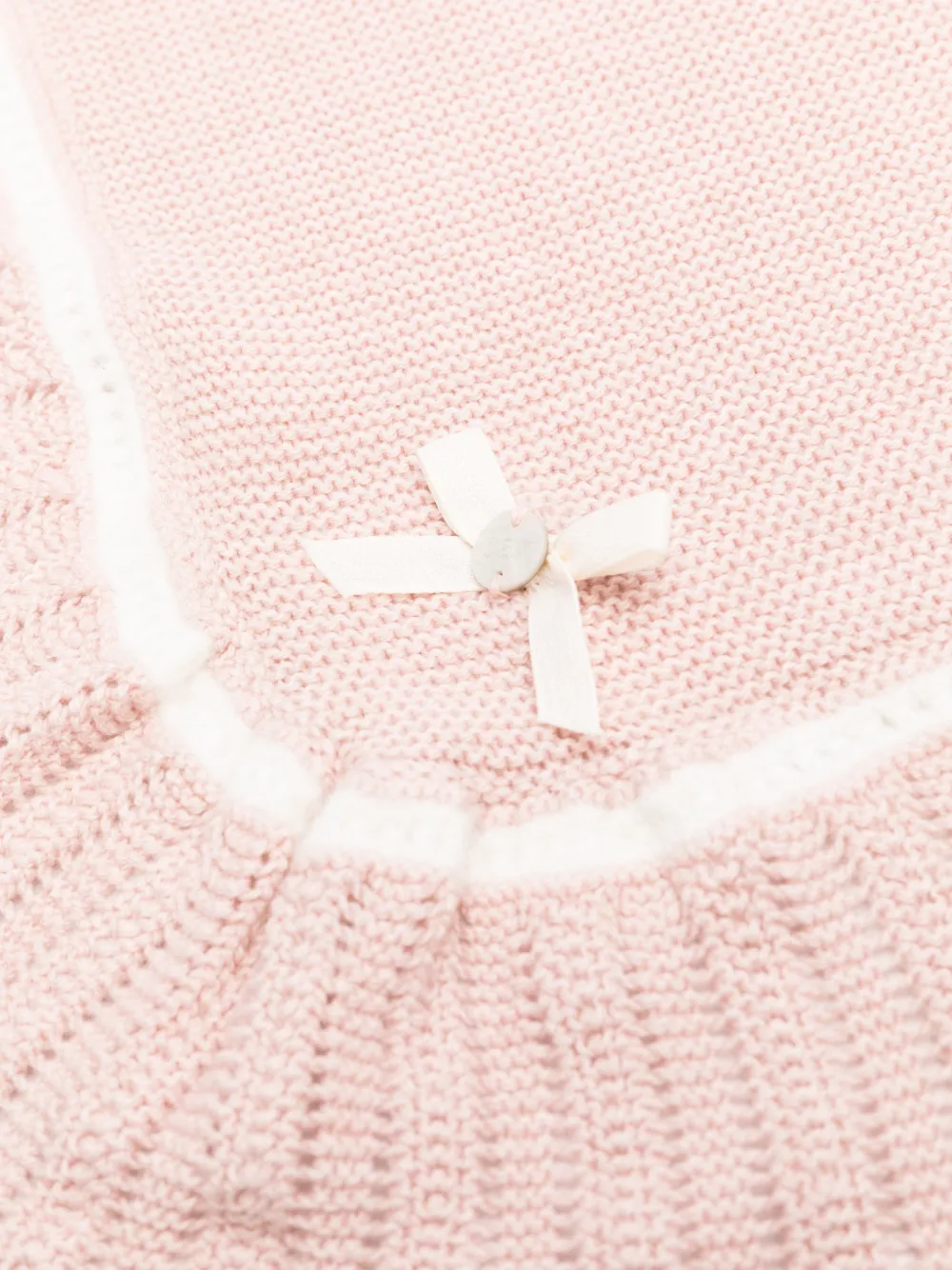 Paz Rodriguez Deken met strikdetail Roze