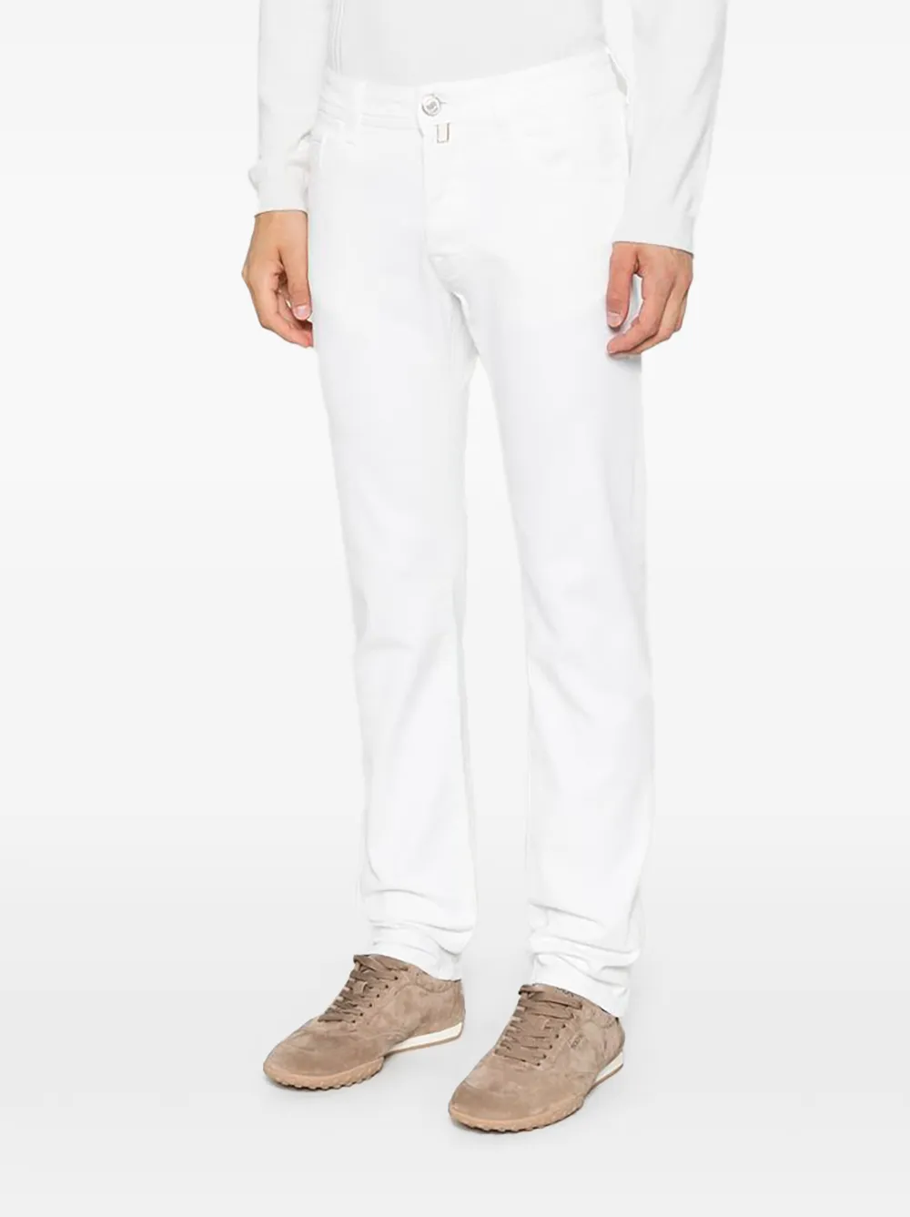 Jacob Cohën Straight jeans Wit