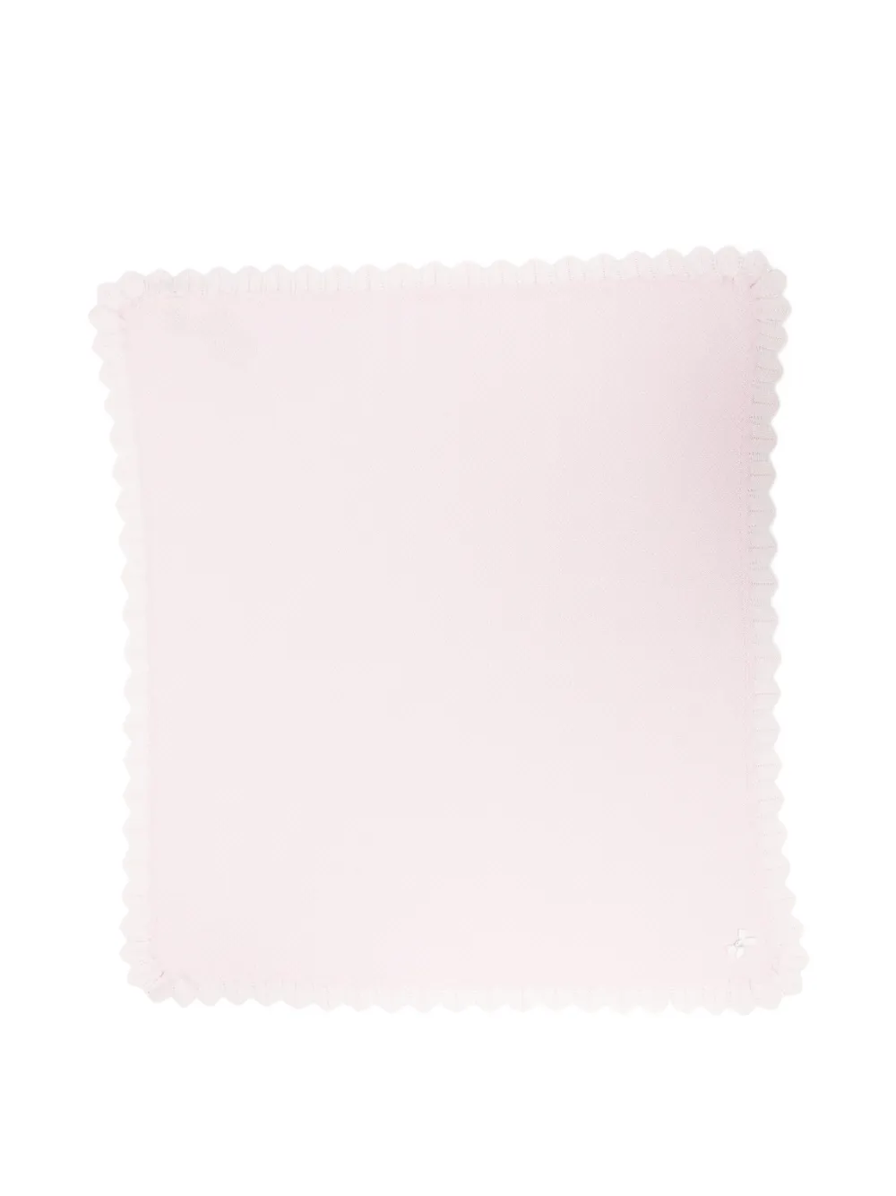 Paz Rodriguez Coperta con orlo a smerlo - Rosa