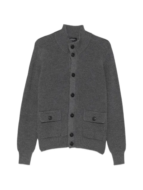 AROVESCIO button-up knit cardigan