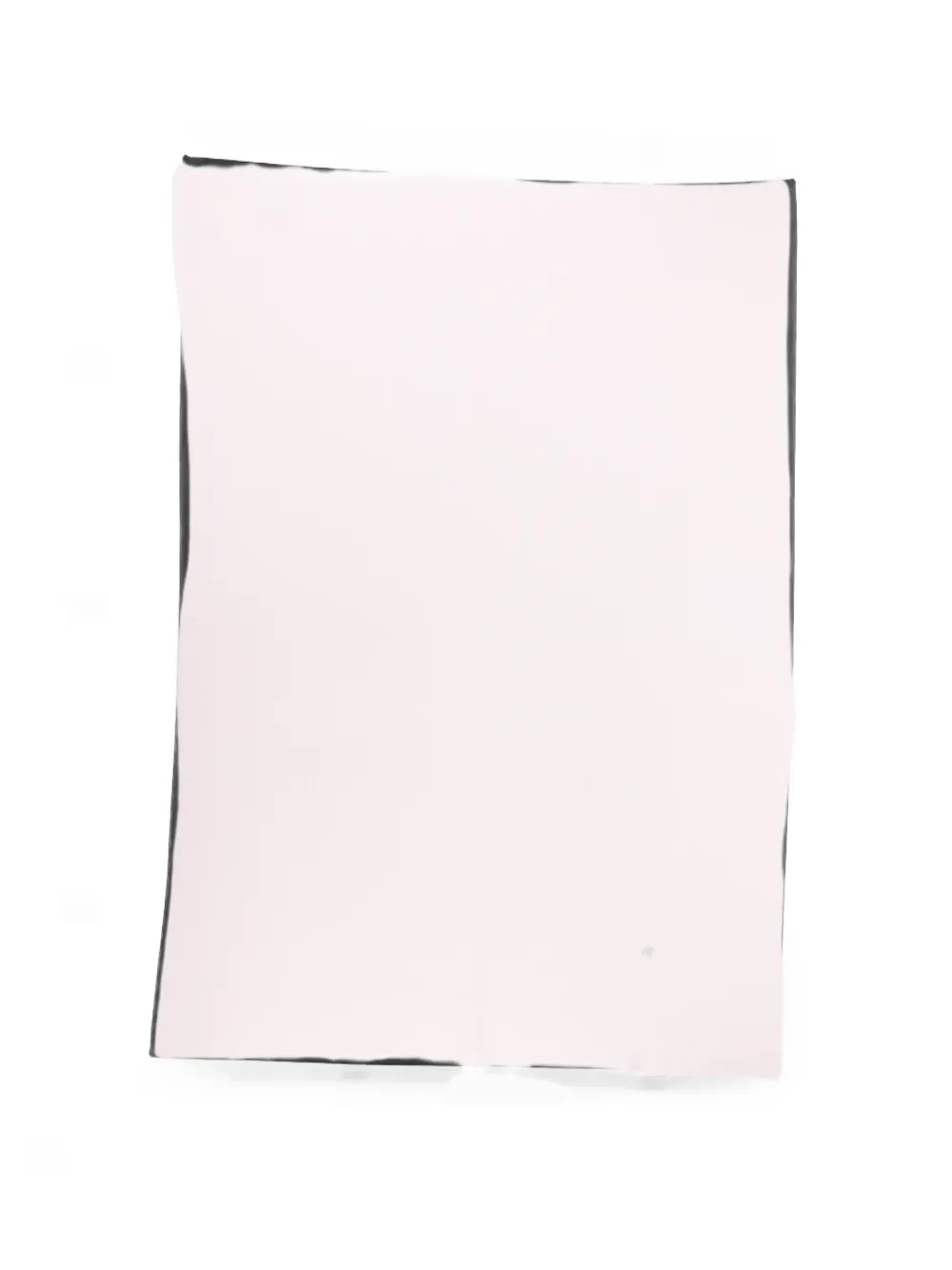 Paz Rodriguez fine-knit logo-plaque blanket - Rosa