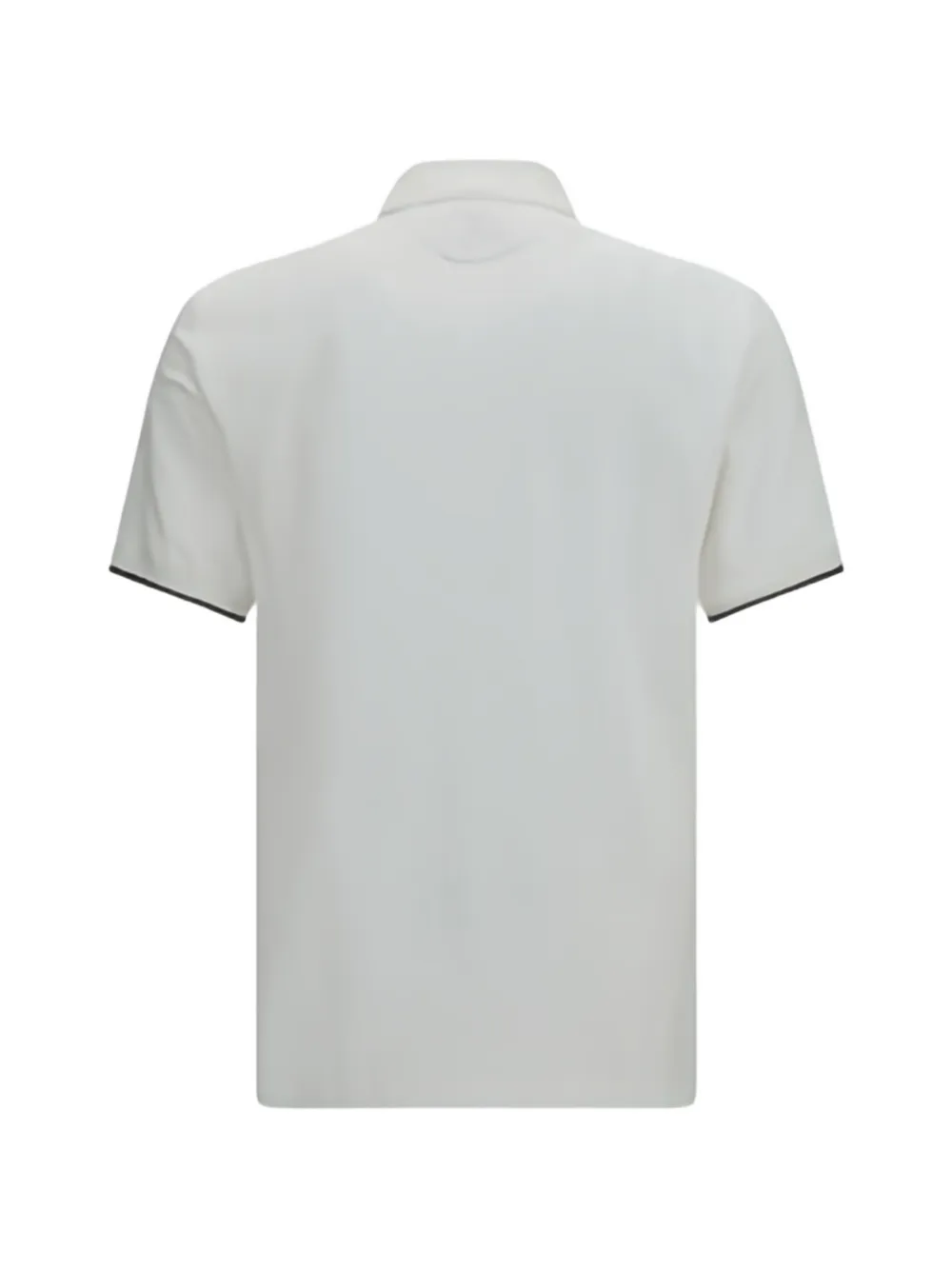Brunello Cucinelli Poloshirt met geborduurd logo Wit