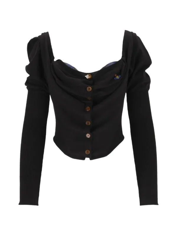 Vivienne Westwood Bea Corset Top in Black