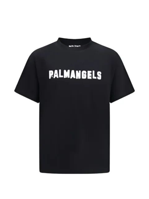 Palm Angels logo-print cotton T-shirt