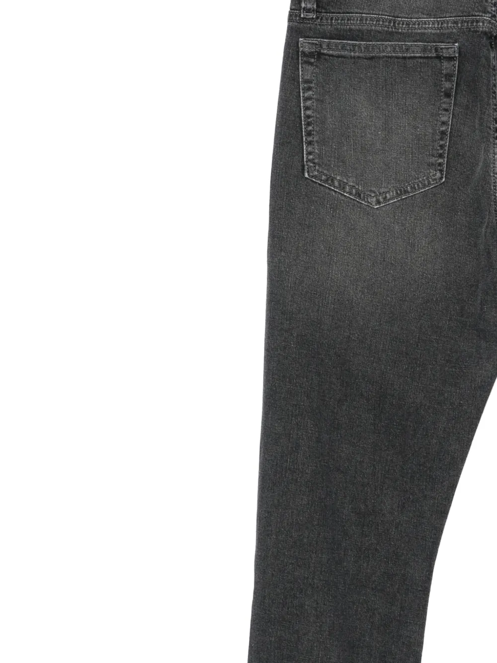 FRAME Slim-fit jeans Grijs