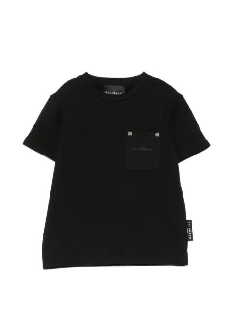 John Richmond Junior embellished pocket T-shirt