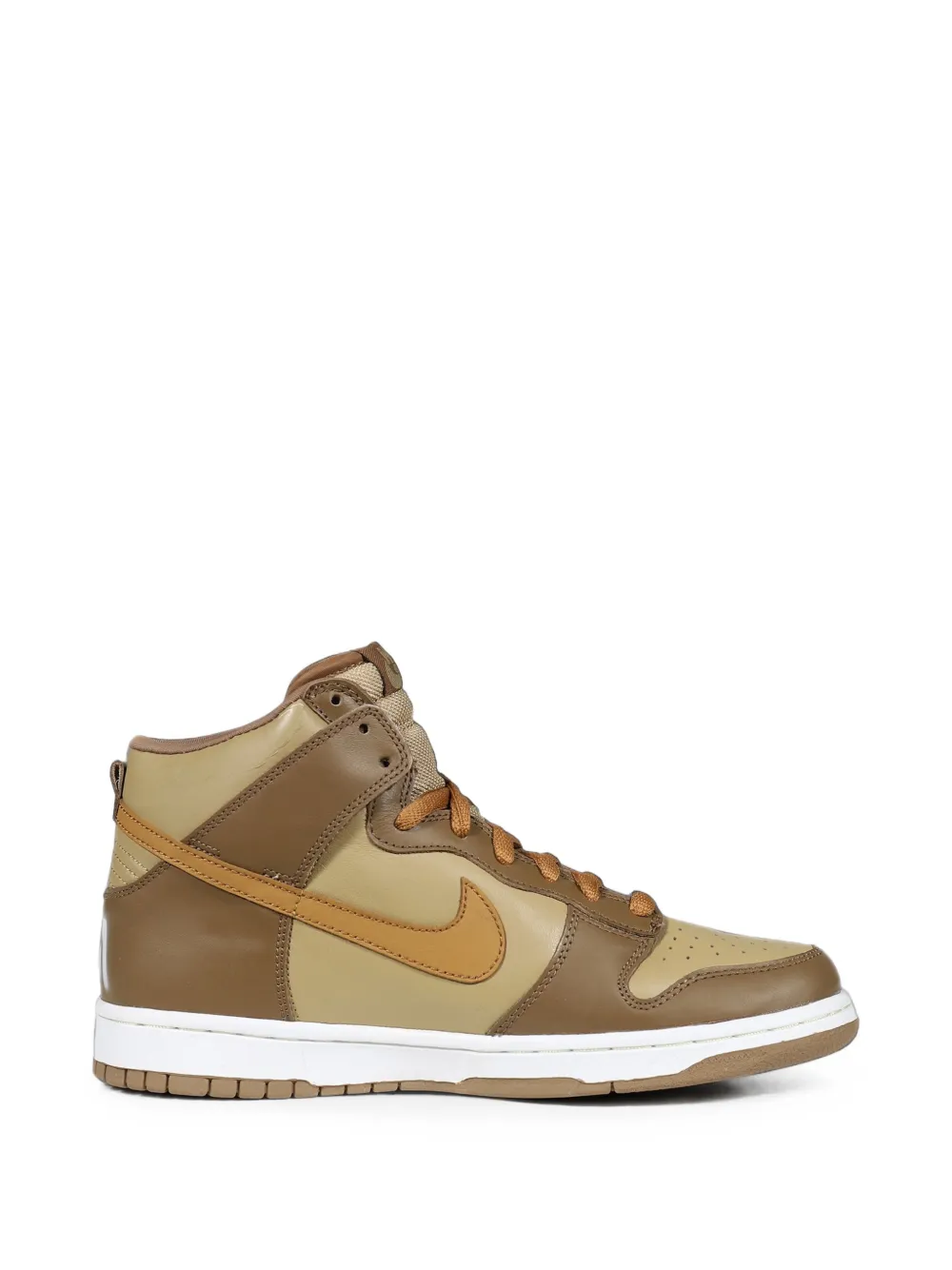 SWJP x Nike Dunk High stencil-print sneakers Bruin