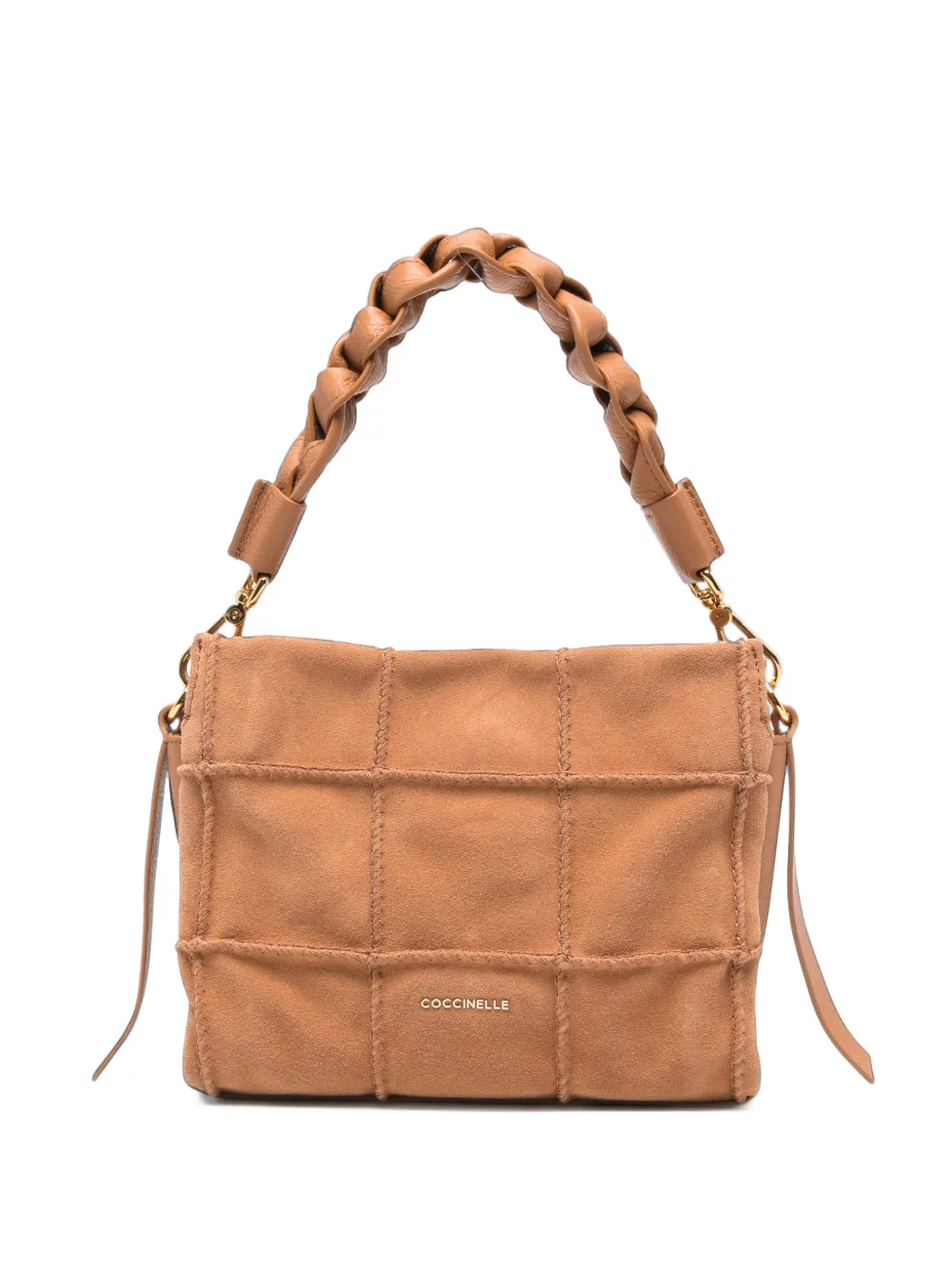 Coccinelle Boheme check tote bag - Marrone