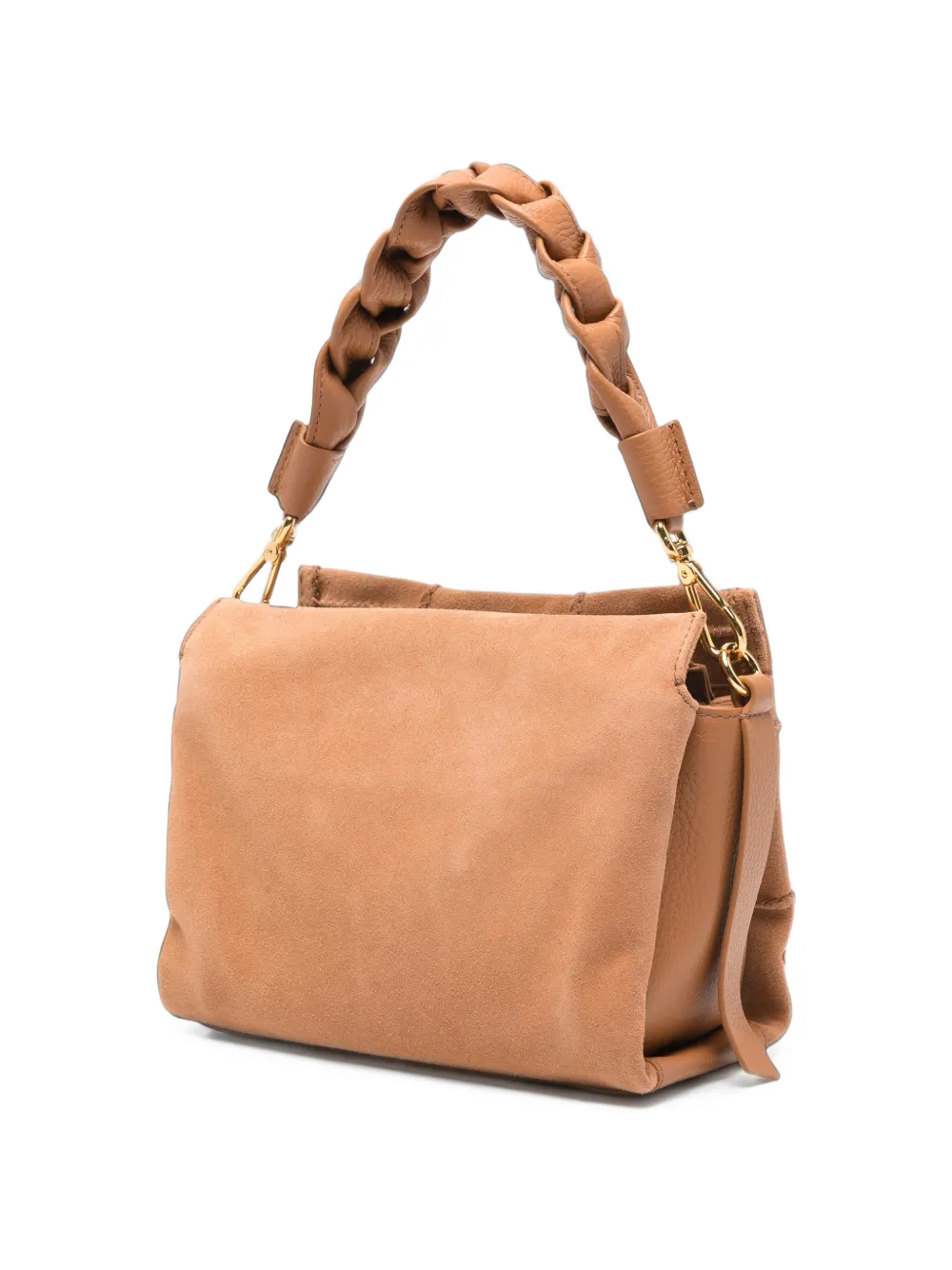 Coccinelle Boheme check tote bag Bruin