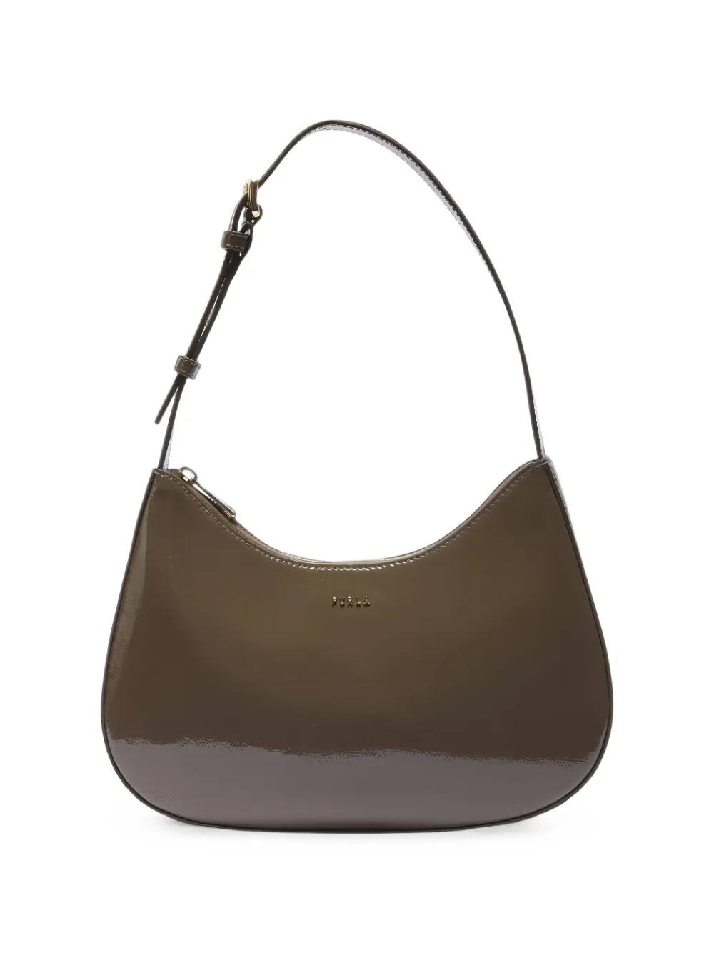 Furla Margot S Shoulder Bag In Green