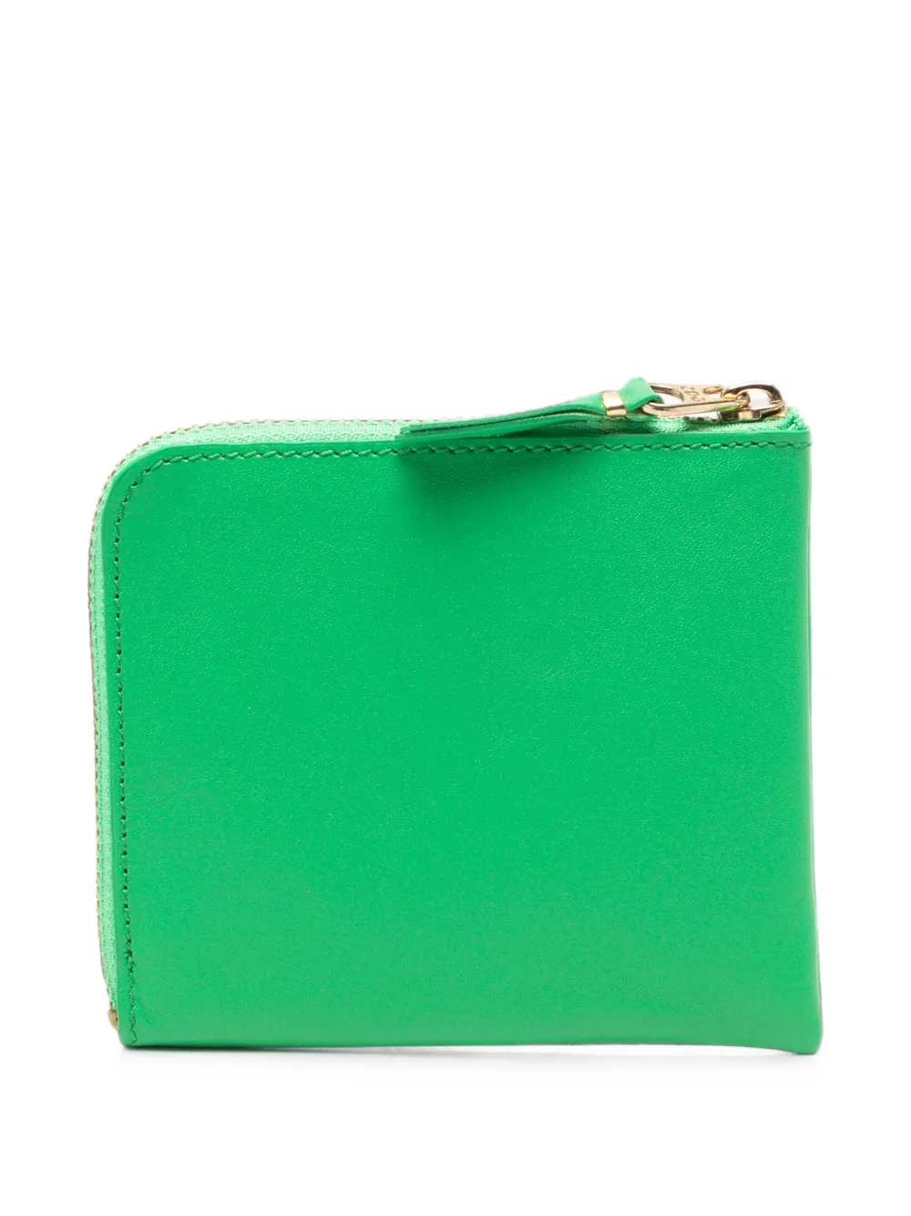 Comme Des Garçons Wallet Leren portemonnee Groen