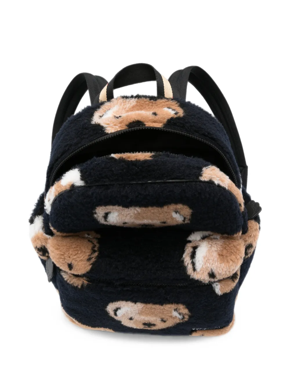 Burberry Kids Thomas Bear fleecerugzak Zwart