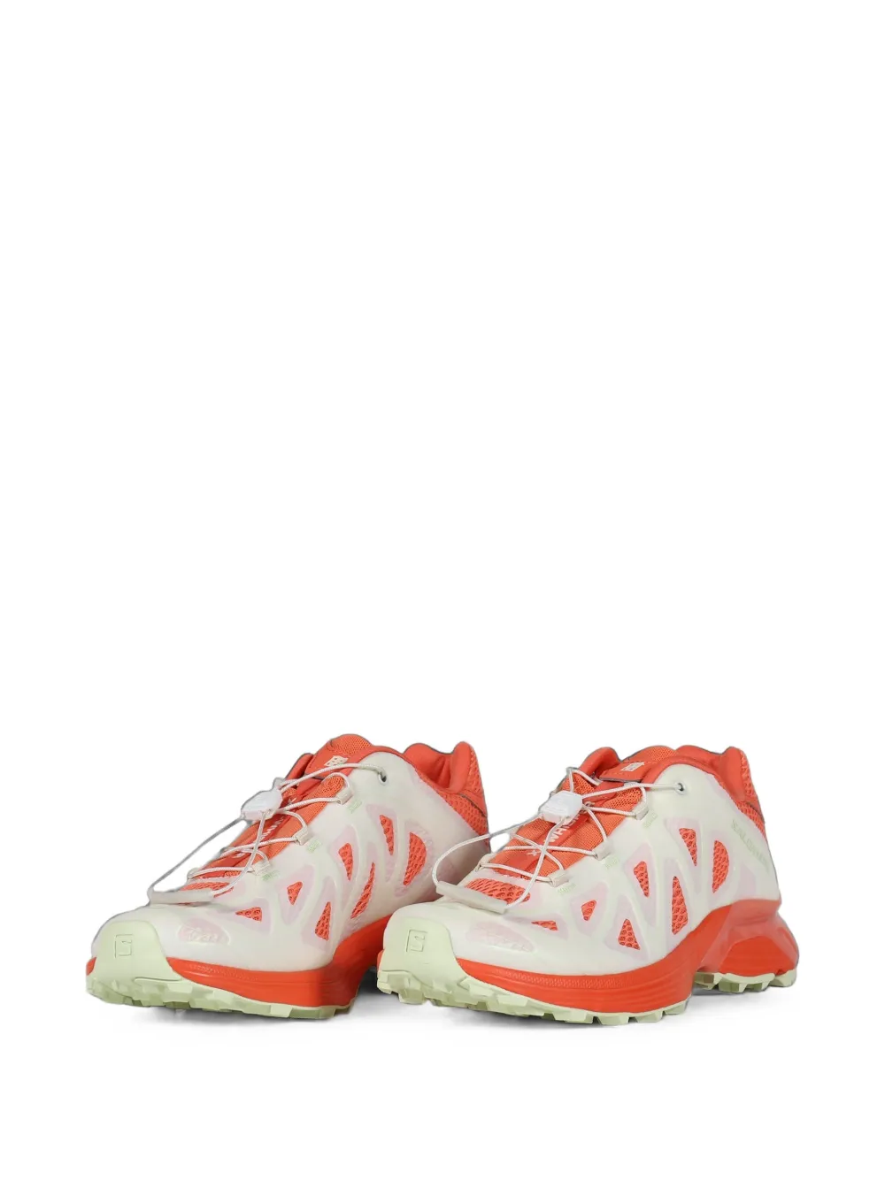 Yves Salomon x Ama Lou XT-Whisper Void panelled sneakers Beige