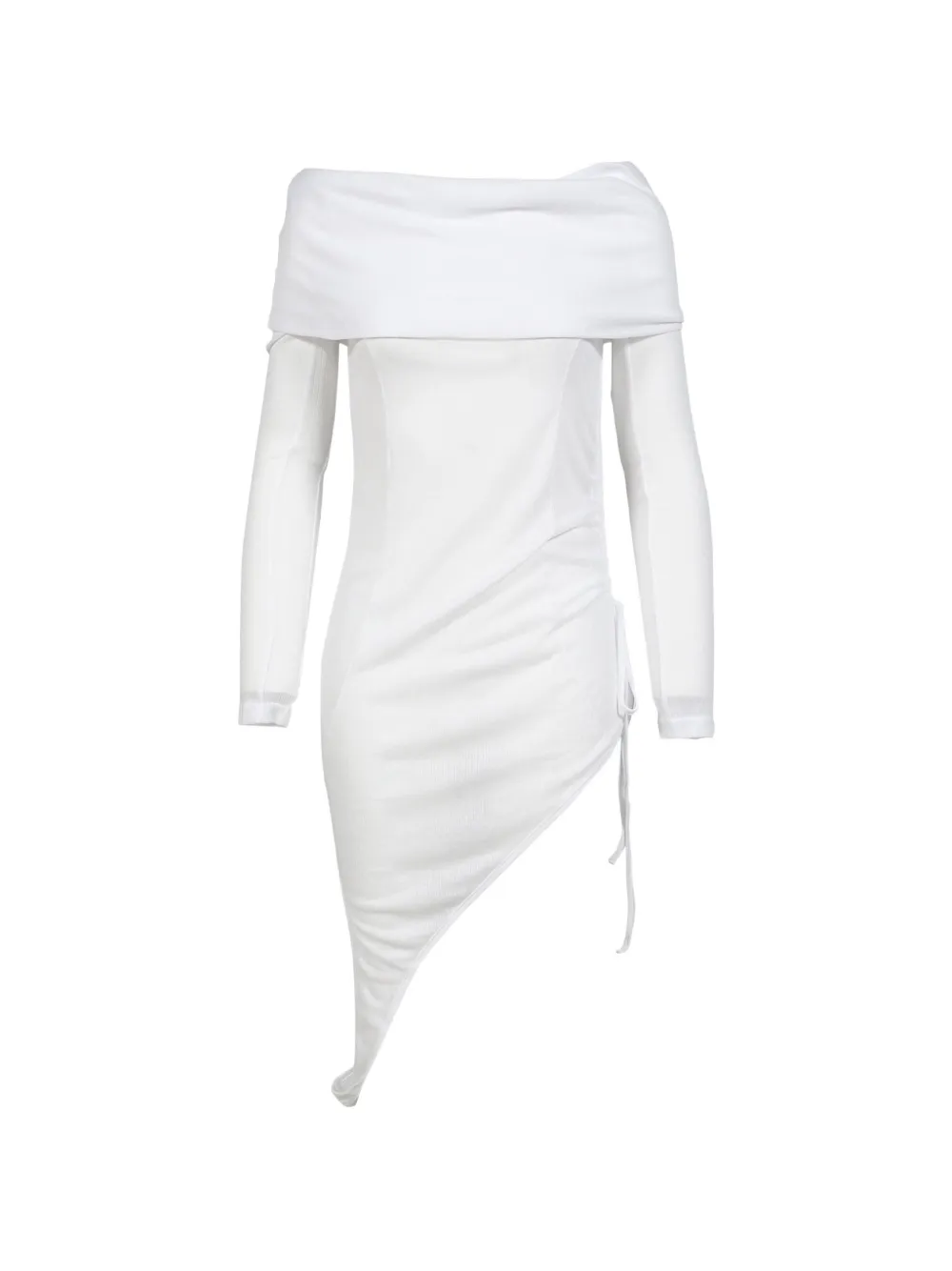 BOHEMSEO off-shoulder asymmetric top