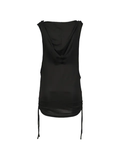 BOHEMSEO sudadera sin mangas con capucha y cuello desbocado