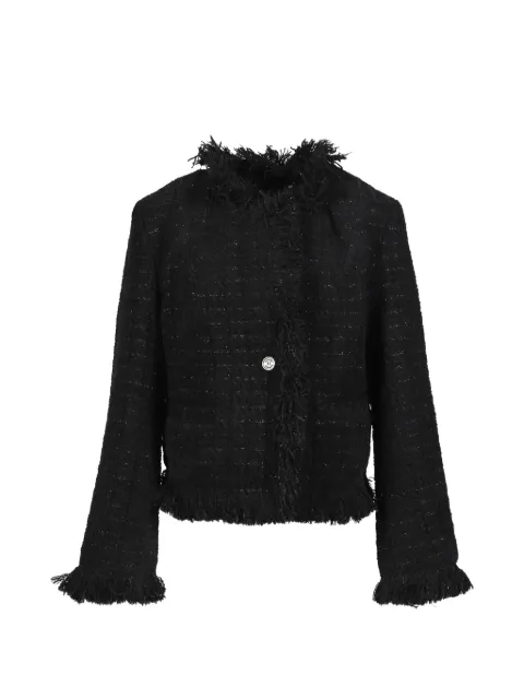 BOHEMSEO frayed-tweed jacket