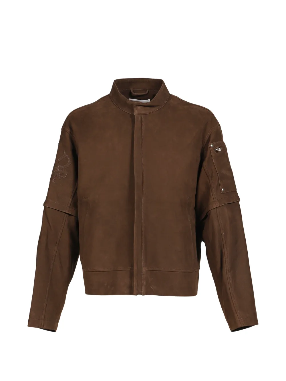 ROCKSTEADY Viktor detachable-sleeve jacket - Braun