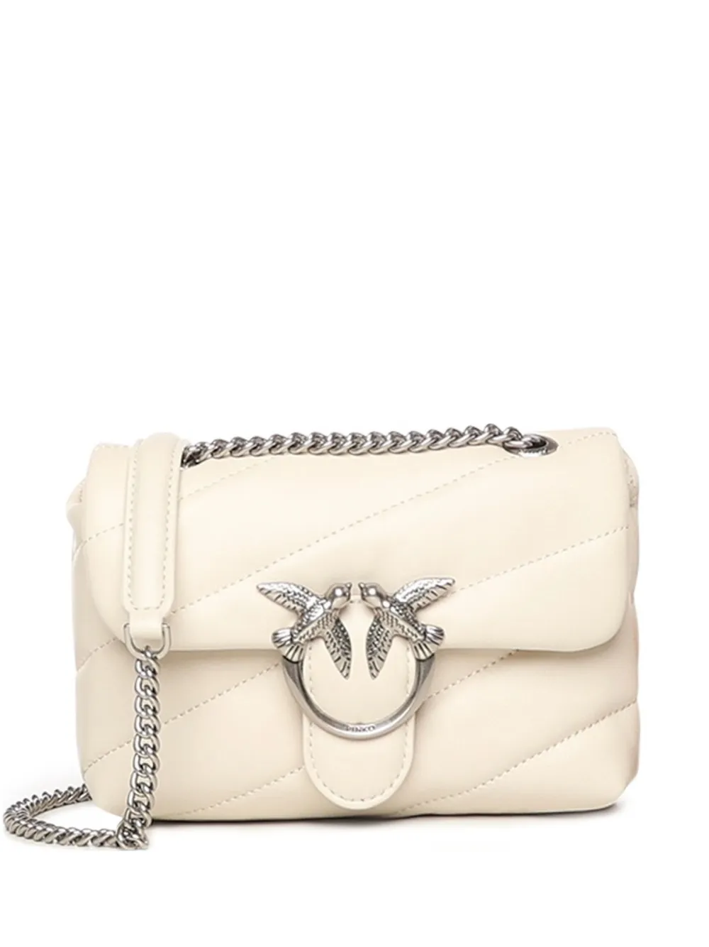 PINKO quilted Love Bag shoulder bag - Toni neutri