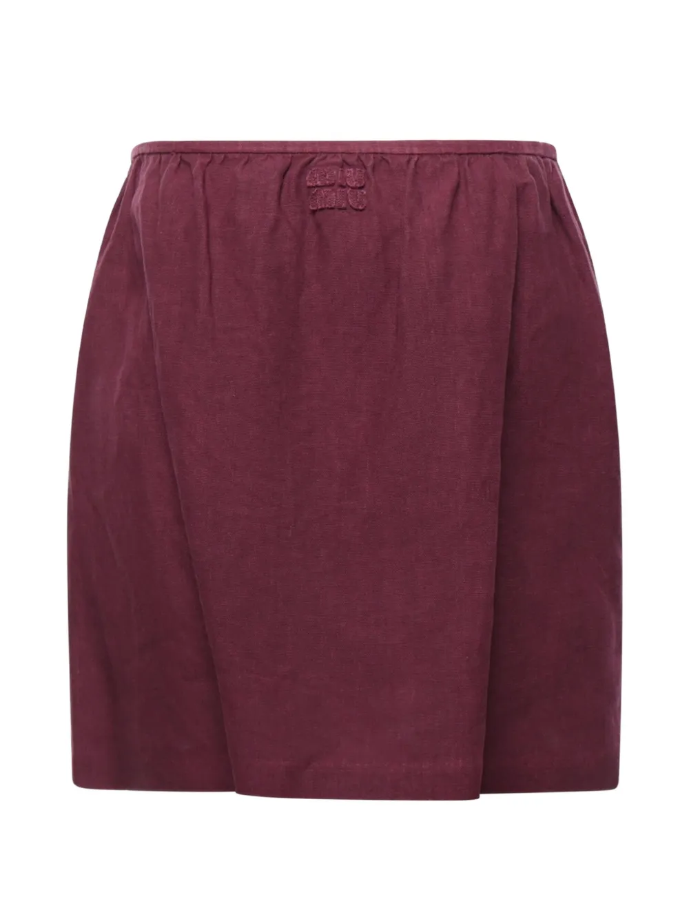 Miu Linnen rok Rood