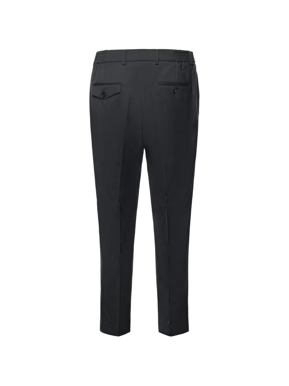 BE ABLE New Riccardo plooibroek met toelopende pijpen Blauw
