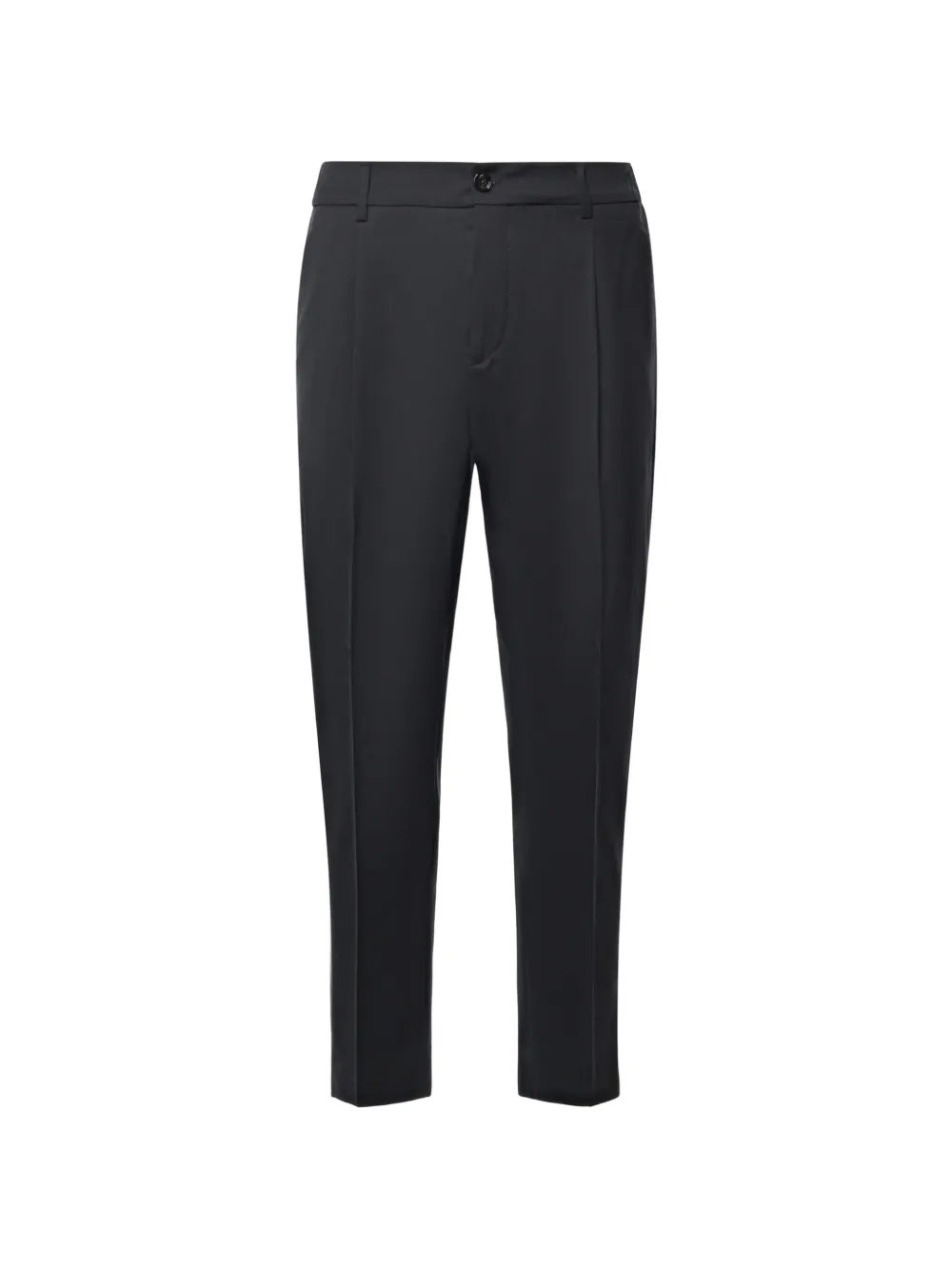Be Able New Riccardo Pleated Tapered Trousers In Blue