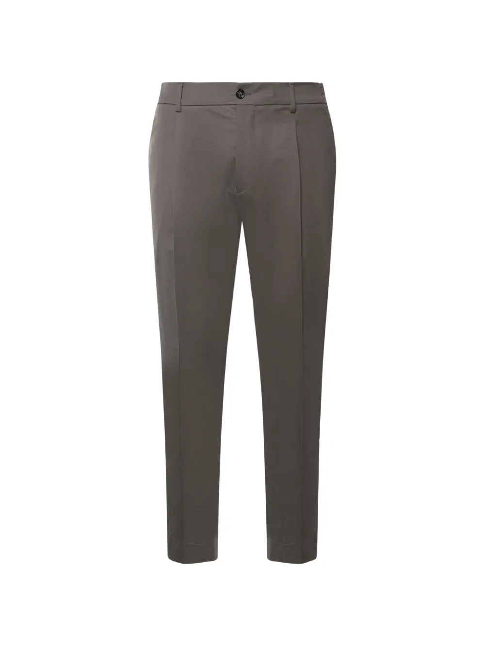 Be Able New Riccardo Pleated Tapered Trousers In Grey