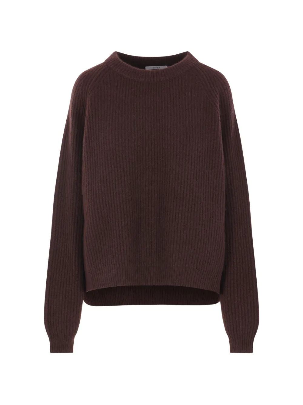 Dusan ribbed-knit raglan-sleeve sweater