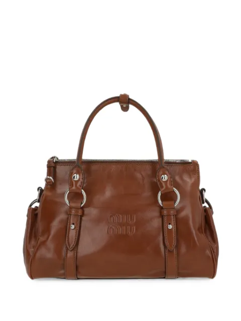 Miu Miu Glossy leather handbag