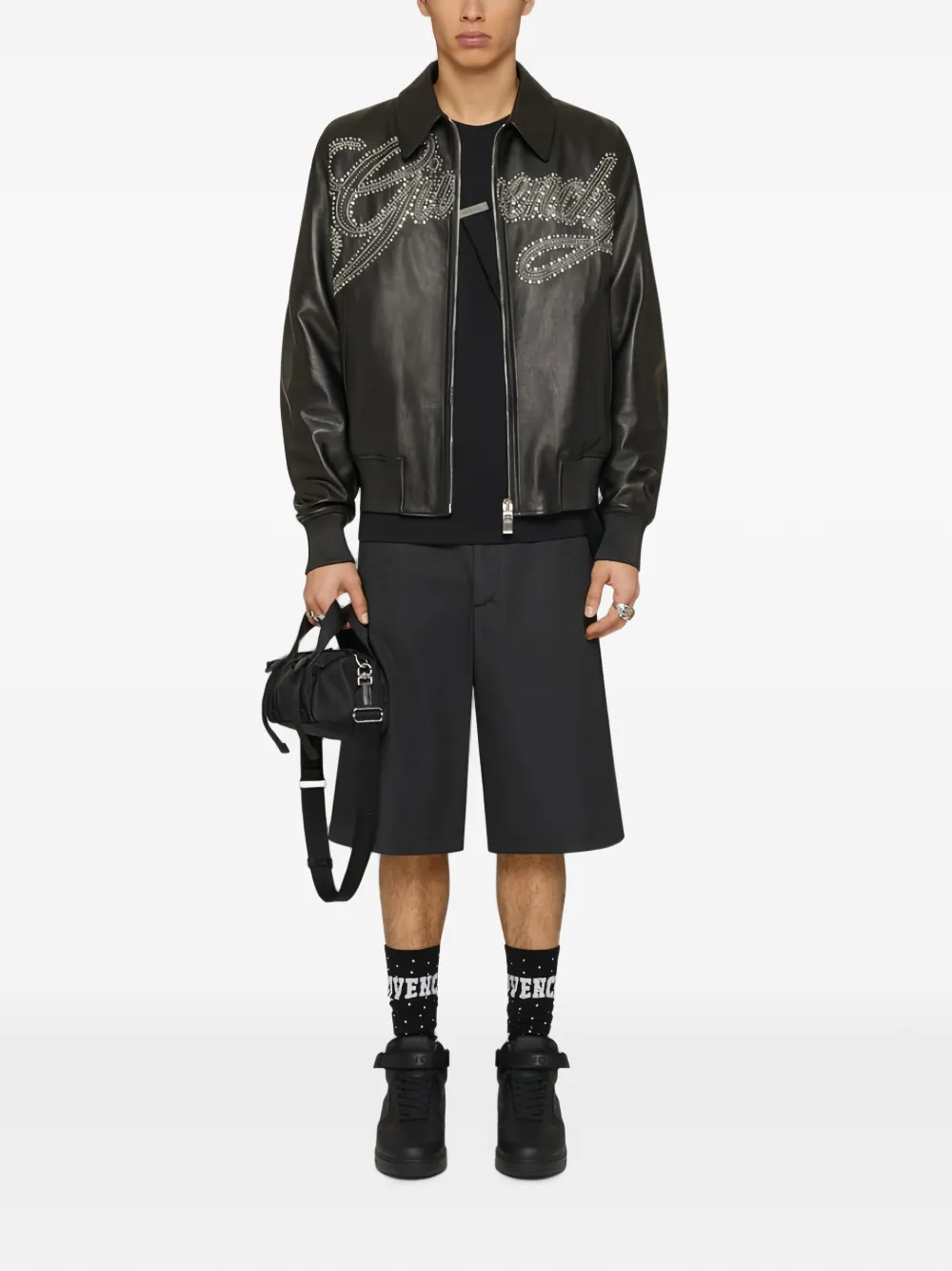 Givenchy Chino shorts met beenzak Zwart