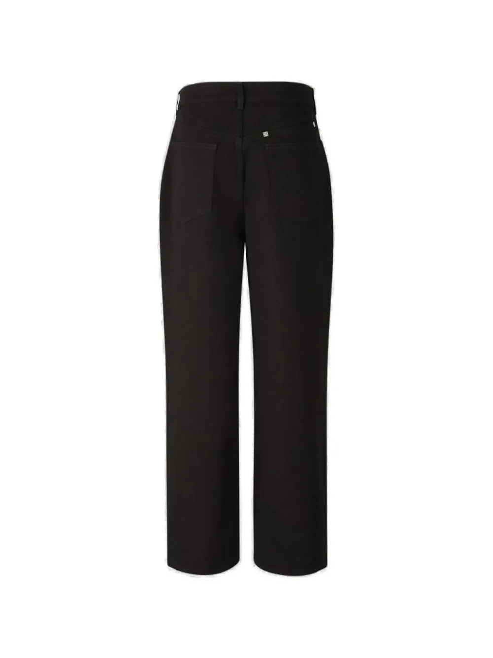 Givenchy patch-pocket straight-leg jeans Zwart