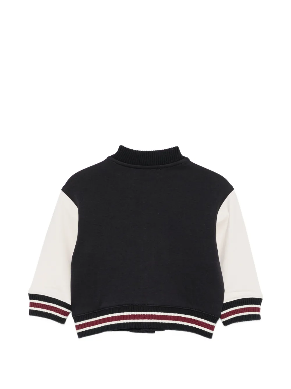 Emporio Armani Kids Bomberjack met logopatch Zwart