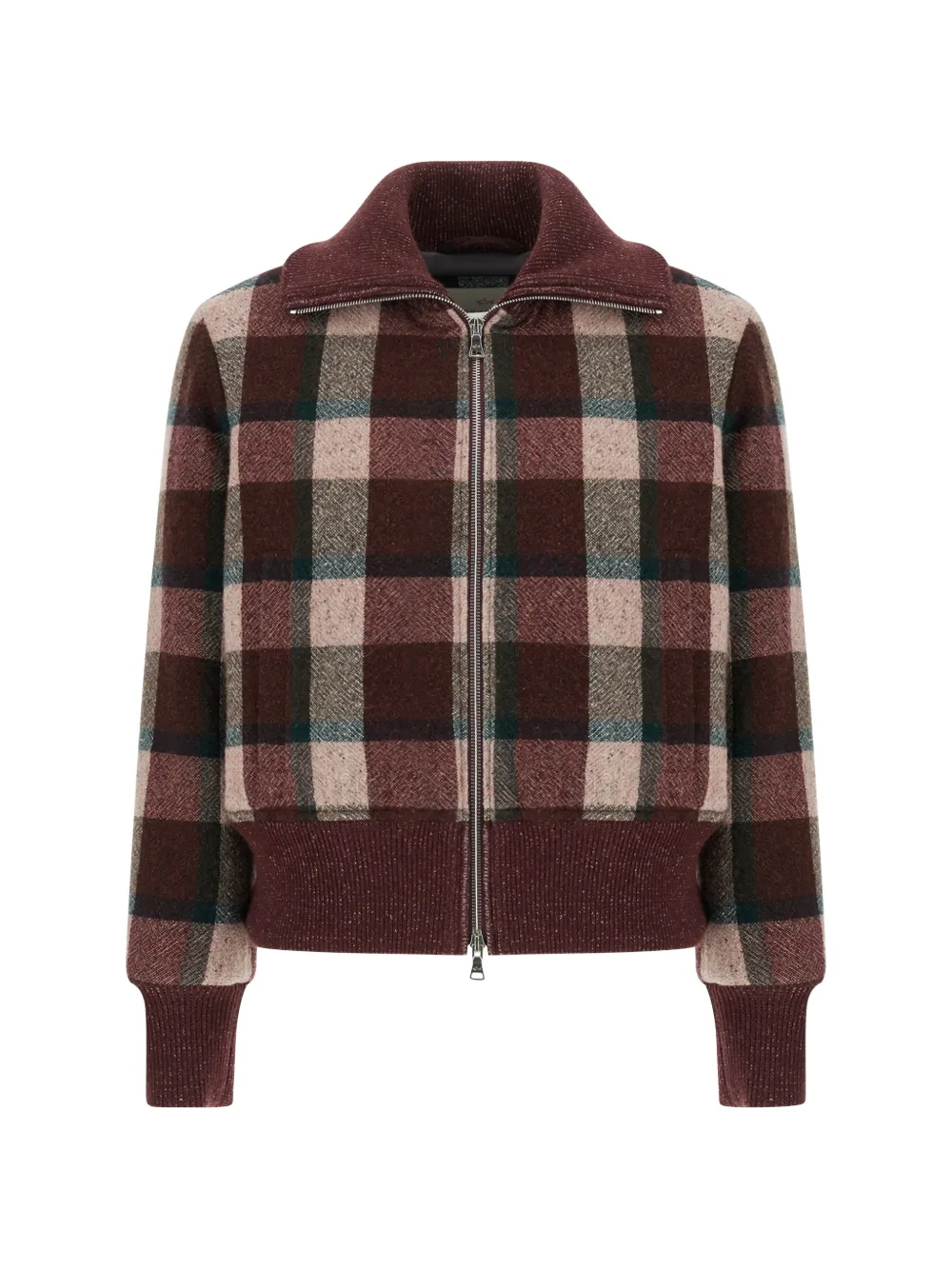 Paul & Shark check-pattern bomber jacket - Rosa