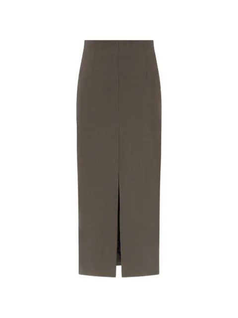 Paul & Shark front-slit pencil midi skirt
