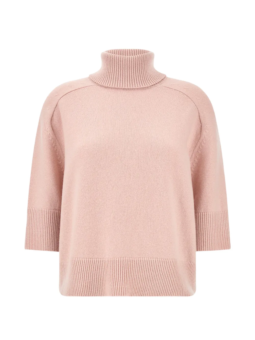 Paul & Shark ribbed-knit turtleneck sweater - Rosa